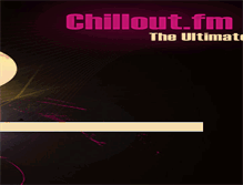 Tablet Screenshot of chillout.fm
